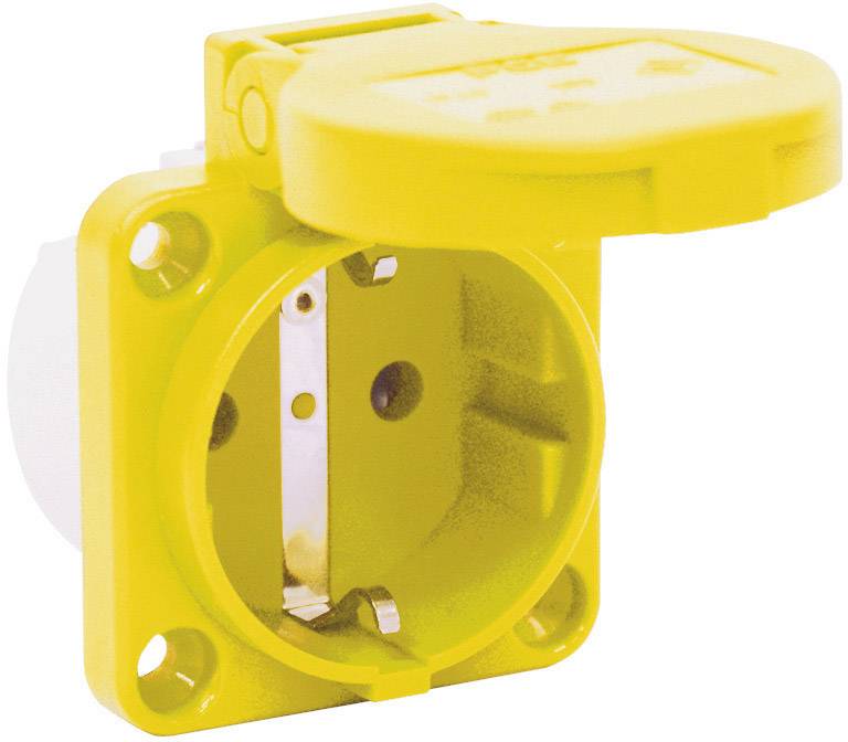 PCE 601.450.05 Add-on socket IP54 Yellow