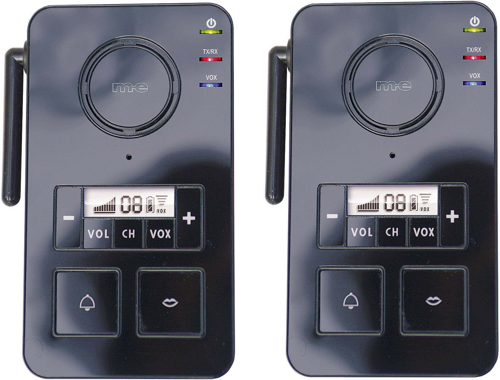 m-e modern-electronics FS 2.1 Door phone Radio 446 MHz 2000 m Black