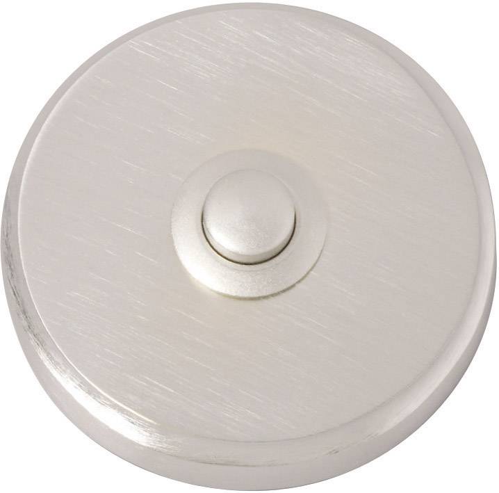 Heidemann 70083 Bell button 1x Nickel-coated 24 V/1 A