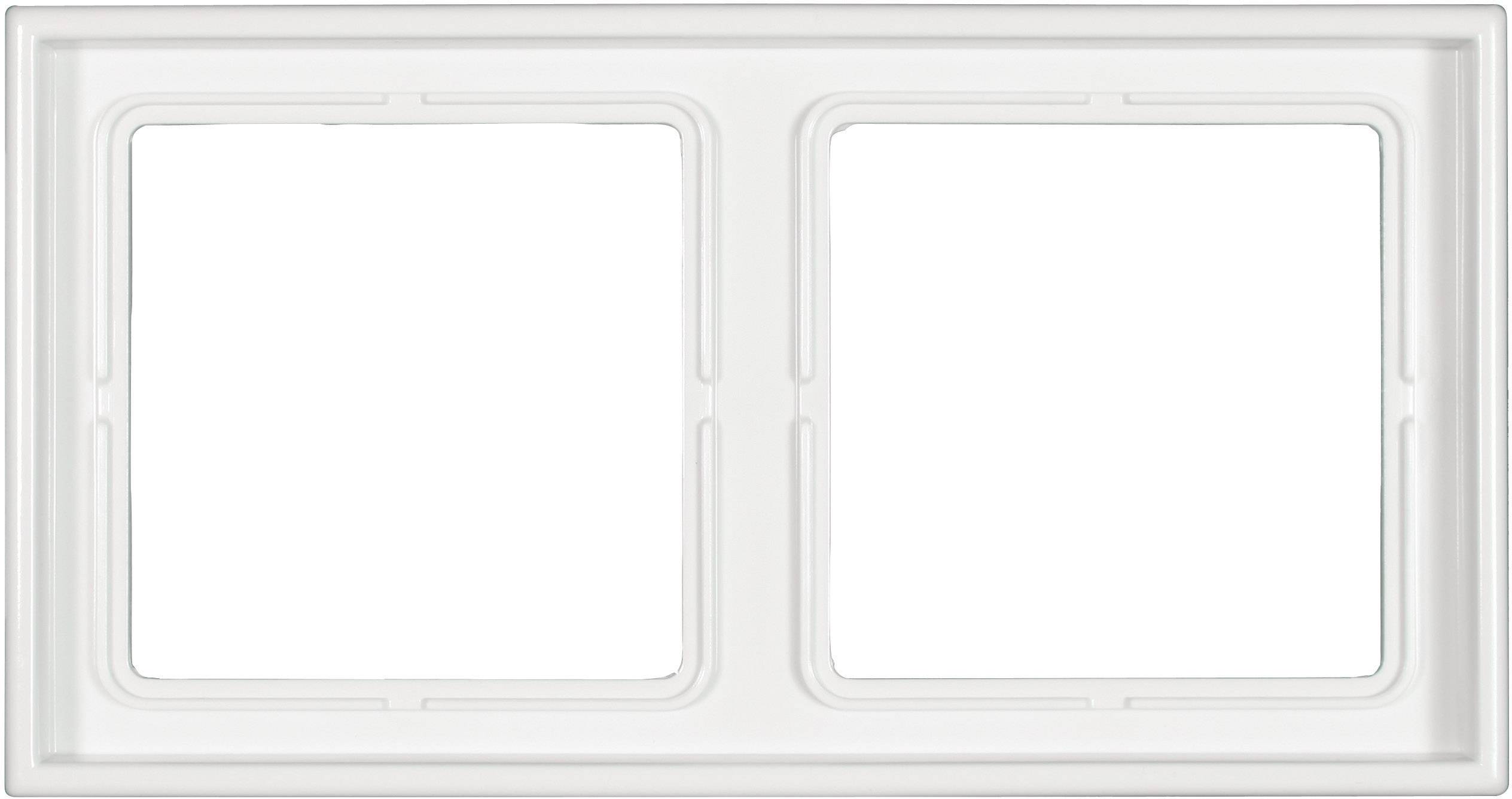Jung 2x Frame LS 990 Alpine white LS 982 WW 1 pc(s)
