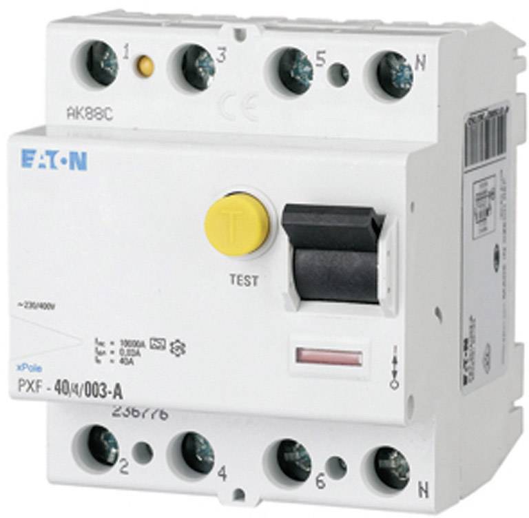 Eaton 236776 PXF-40/4/003-A RCCB A 4-pin 40 A 0.03 A 400 V