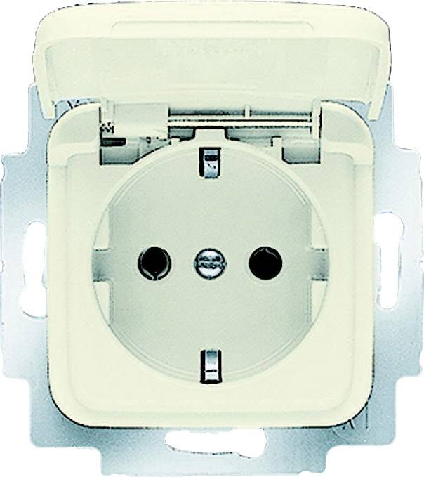 Busch-Jaeger Insert PG socket (+ lid) Duro 2000 SI, Duro 2000 SI Linear Creamy white 20 EUK-212