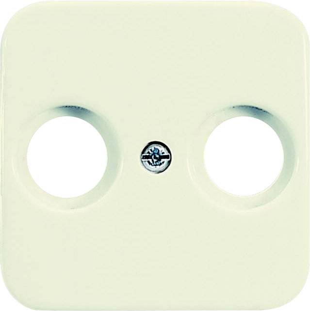 Busch-Jaeger Cover TV, Radio socket Duro 2000 SI, Duro 2000 SI Linear Creamy white 2531-212