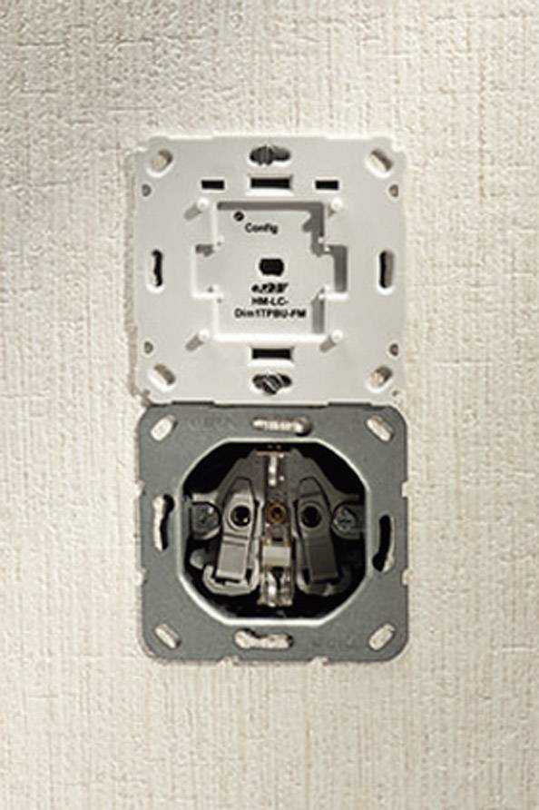 Homematic 103020 HM-LC-Dim1TPBU-FM Wireless Dimmer actuator 1-channel Flush mount 180 W