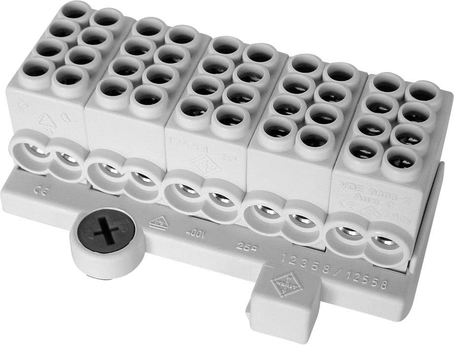 FTG Friedrich Göhringer 1155B Main tap terminal 5-pin 25 mm² Conductor type = L