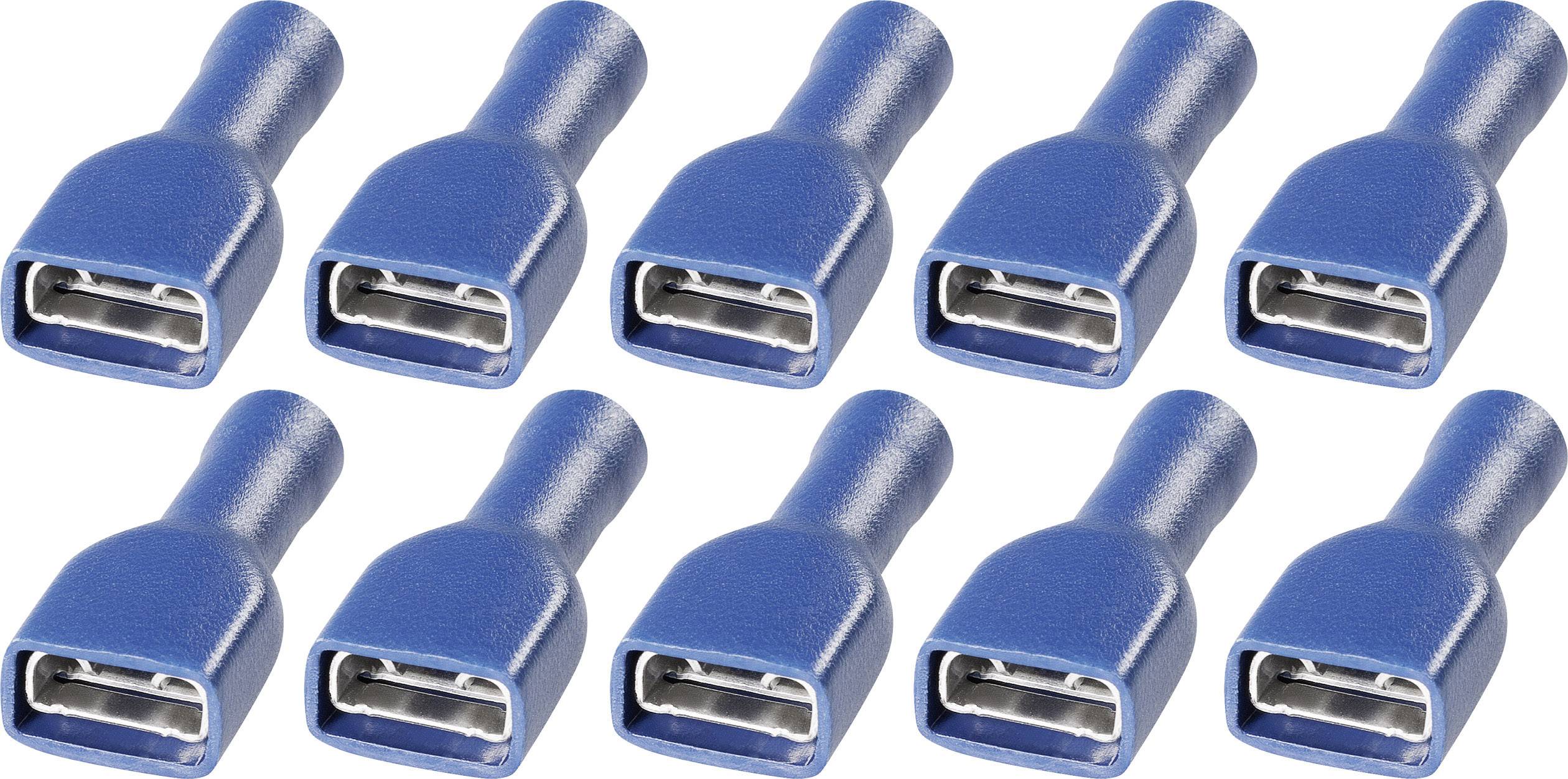 VS Electronic Blade Receptacles & Piggyback Connectors 1.5 - 2.5 mm² Number of pins=1