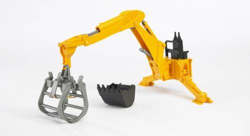 bruder Brother rear excavator with gripper