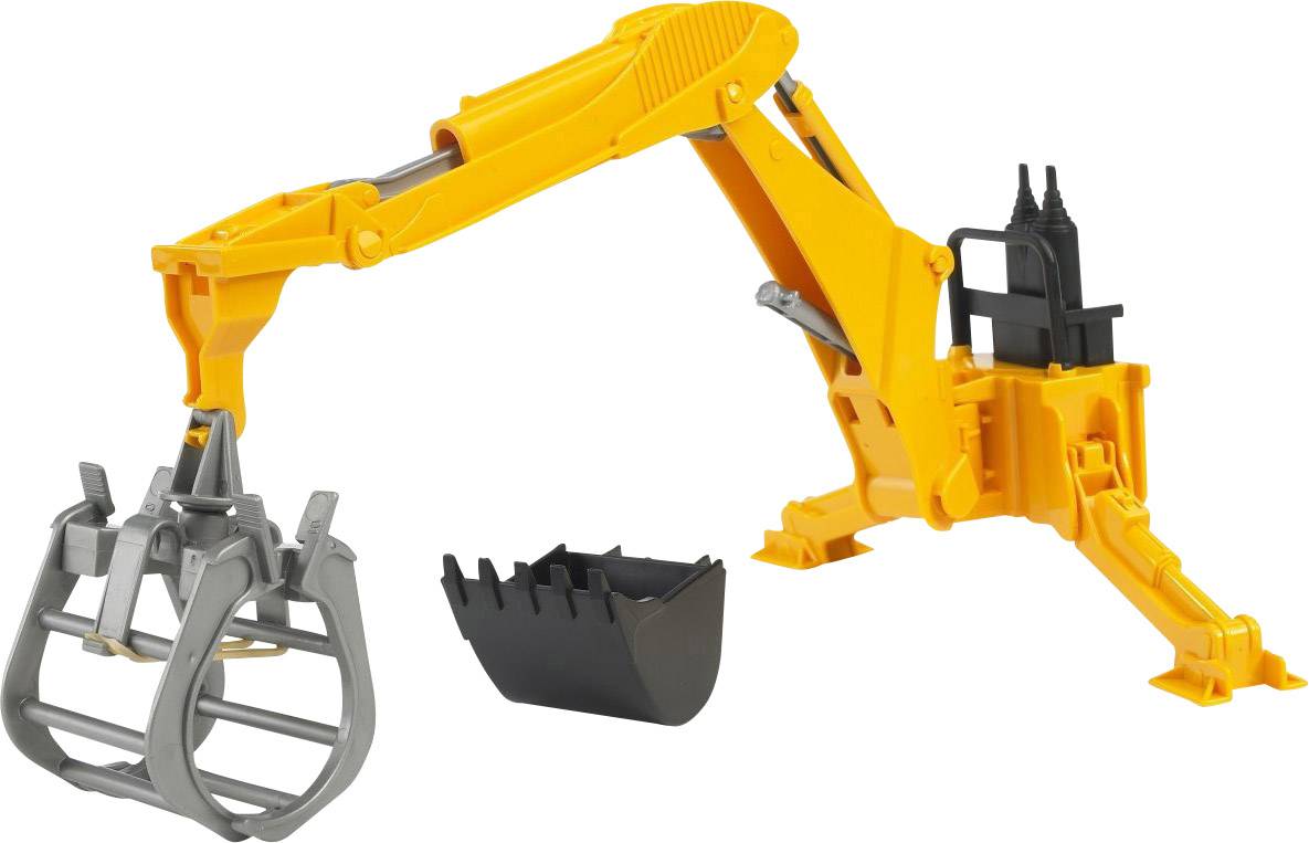 bruder Brother rear excavator with gripper