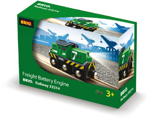 Brio Batterie Frachtlok 33214000