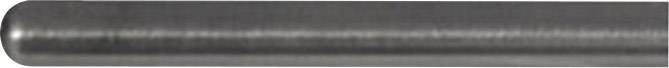A long, cylindrical metal rod with a smooth, slightly shiny surface.