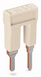 A rectangular, cream-coloured fuse insert with the inscriptions '800V 32A' and 'Efen'. Two metallic plug contacts are located at the bottom.