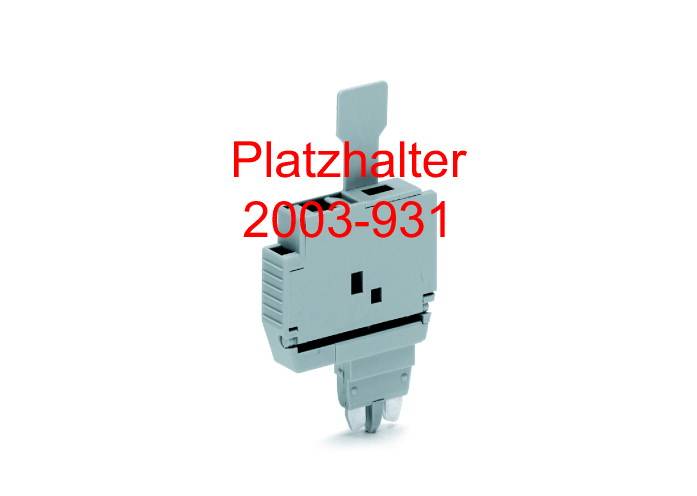 WAGO 2003-931 Twin blade-type fuse holder 25 pc(s)