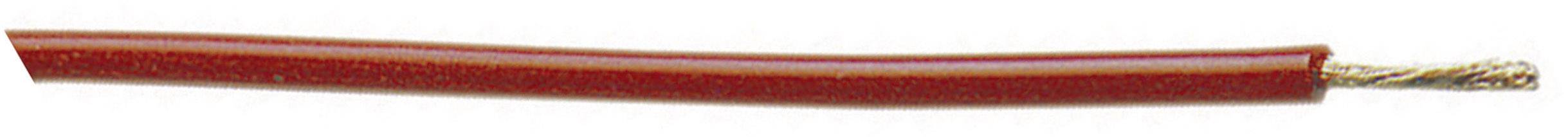 Stäubli 61.7608-10022 Strand SILI-1V 1 x 1.50 mm² Red Sold per metre