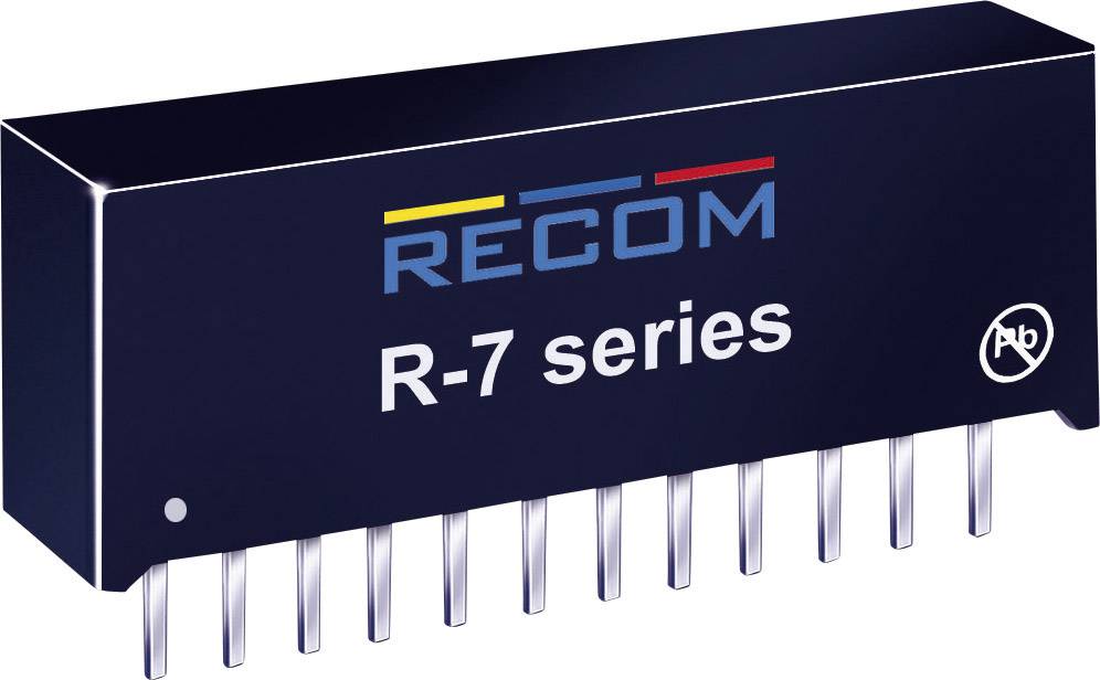 RECOM R-745.0P DC/DC converter (print) 5 V DC 4 A 20 W No. of outputs: 1 x Content 1 pc(s)