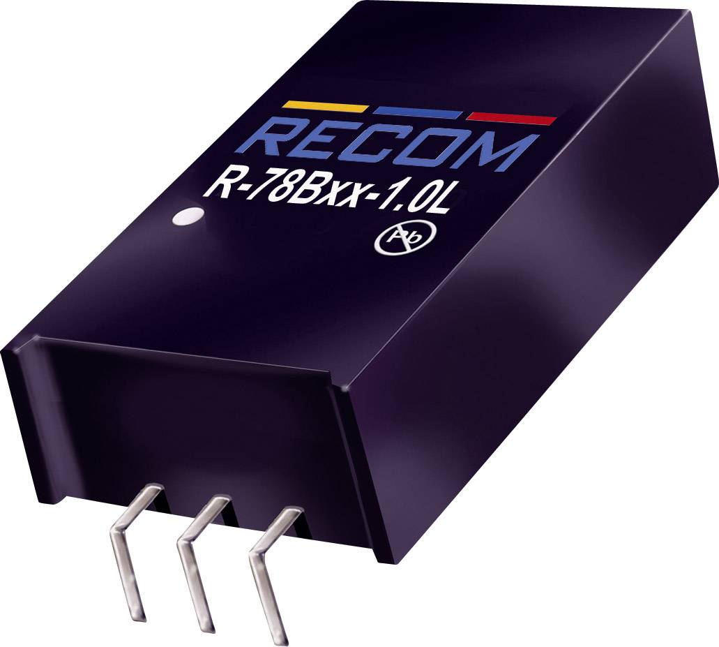 RECOM R-78HB15-0.5L DC/DC converter (print) 72 V DC 15 V DC 500 mA 7.5 W No. of outputs: 1 x Content 1 pc(s)