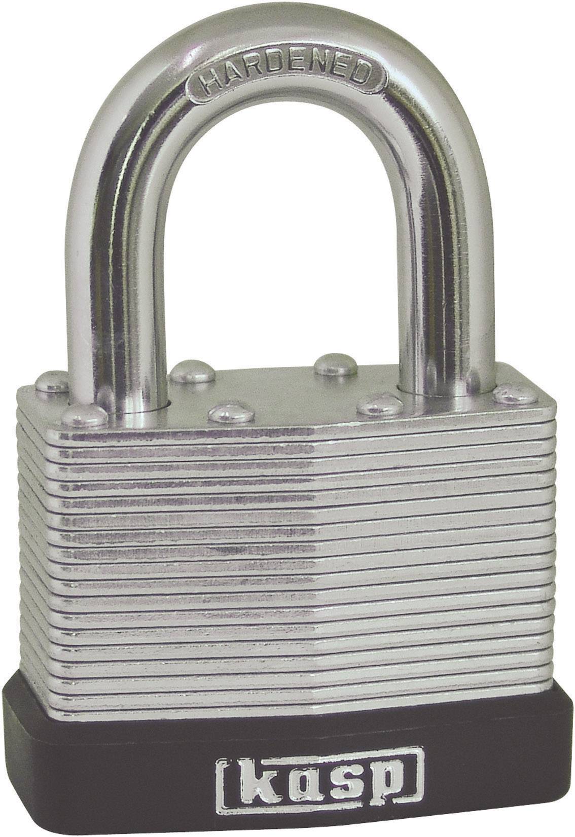 Kasp K13030D Padlock 30 mm keyed to differ Silver Key