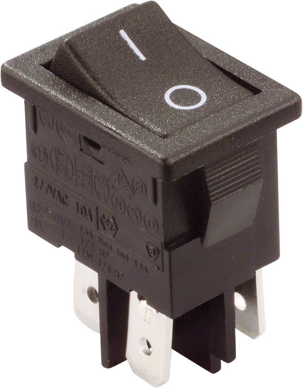 Arcolectric (Bulgin Ltd.) H8550VBACA Toggle switch H8550VBACA 250 V AC 10 A 2 x Off/On latch