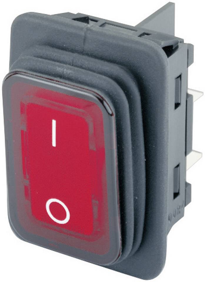 Marquardt 1935.3112 Toggle switch 1935.3112 250 V AC 16 A 2 x Off/On IP65 latch 1 pc(s)