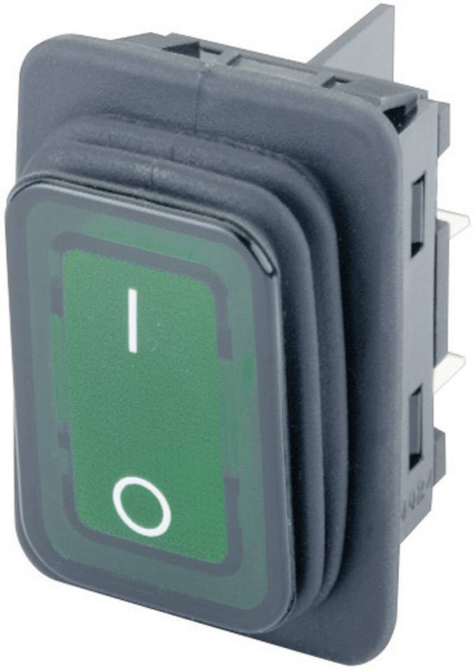 Marquardt 1935.3118 Toggle switch 1935.3118 250 V AC 20 A 2 x Off/On IP65 latch 1 pc(s)