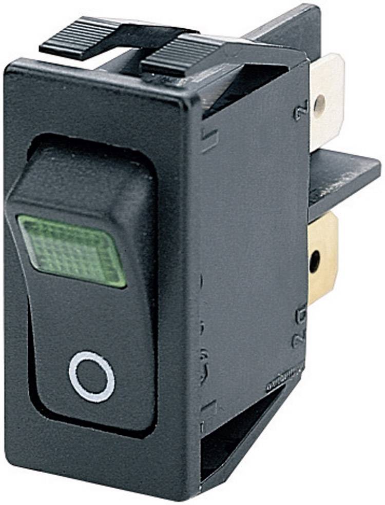 Marquardt 1555.3108 Toggle switch 1555.3108 250 V AC 16 A 2 x Off/On IP40 latch 1 pc(s)