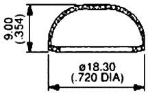 APEM U5125 U5125 Sealing cap Transparent 1 pc(s)
