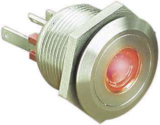 Bulgin MPI001/28/RD MPI001/28/RD Tamper-proof pushbutton 24 V DC 0.05 A 1 x Off/(On) momentary Red (Ø x L) 22 mm x 32.7 mm IP66