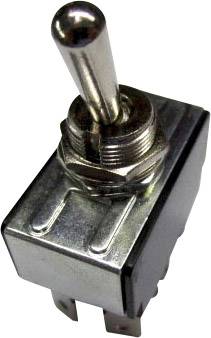 TRU COMPONENTS 1587674 TC-R13-28E-01 Toggle switch 250 V AC 10 A 2 x On/Off/On latch/0/latch 1 pc(s)