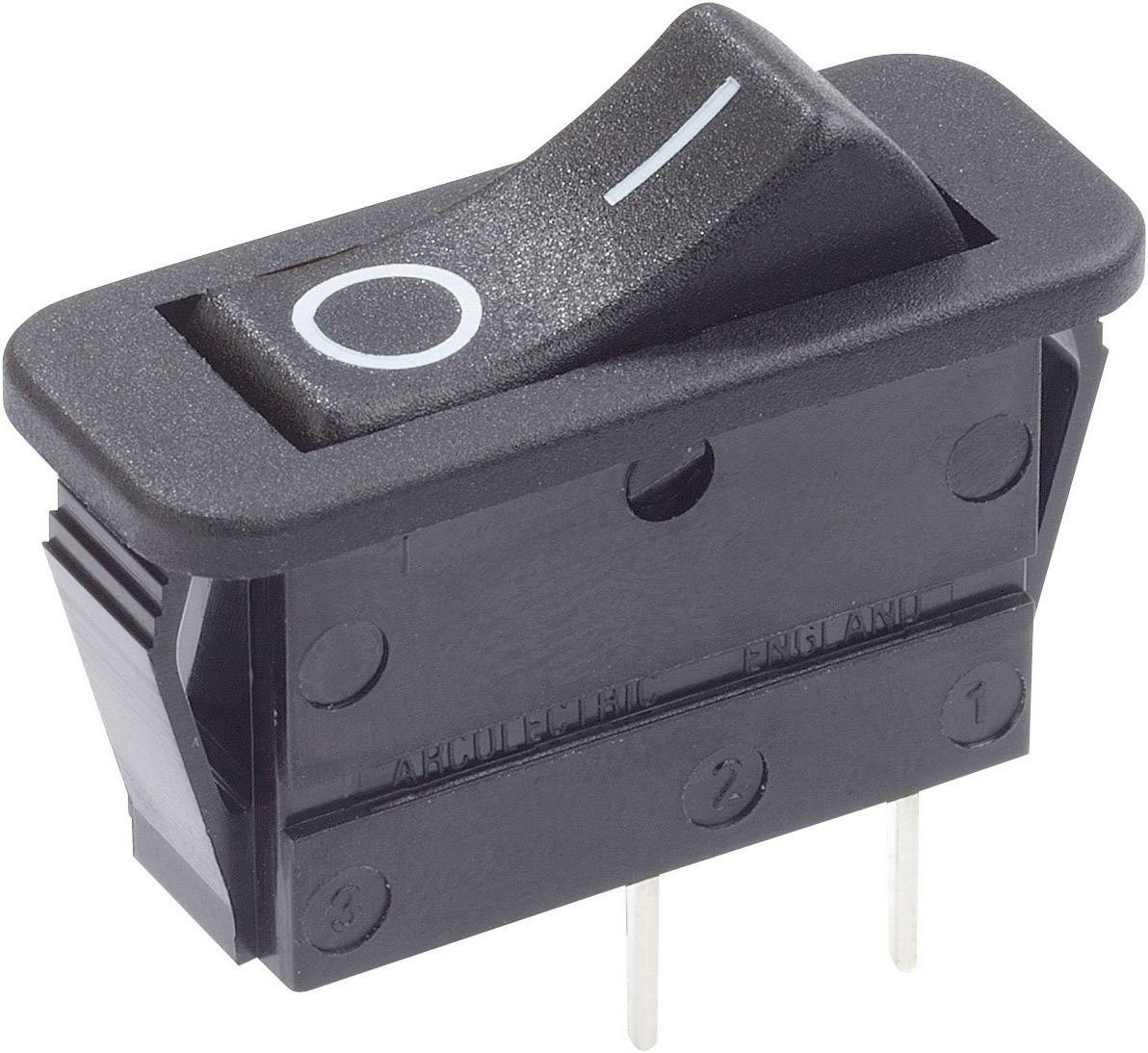 Arcolectric (Bulgin Ltd.) C1300VBAAF Toggle switch C1300VBAAF 250 V AC 16 A 1 x Off/On latch