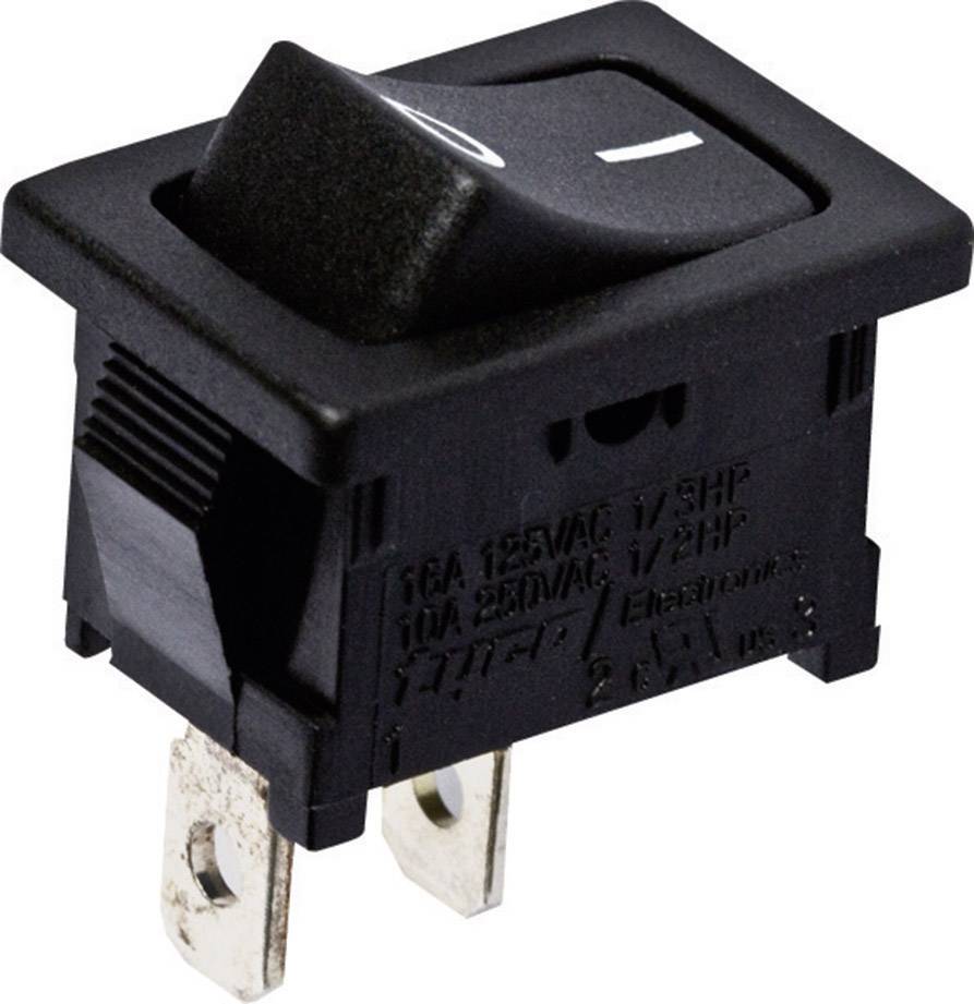 TE Connectivity 1-1571076-0 Toggle switch 1-1571076-0 250 V AC 10 A 1 x Off/On latch