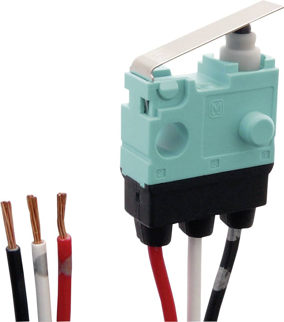 Panasonic ASQ10617J Microswitch ASQ10617J 30 V DC 0.1 A 1 x On/(On) momentary 1 pc(s)