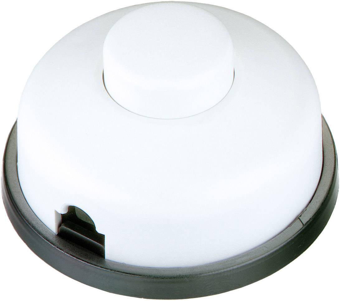 interBär Footswitch White 1 x Off/On 6 A 1 pc(s)