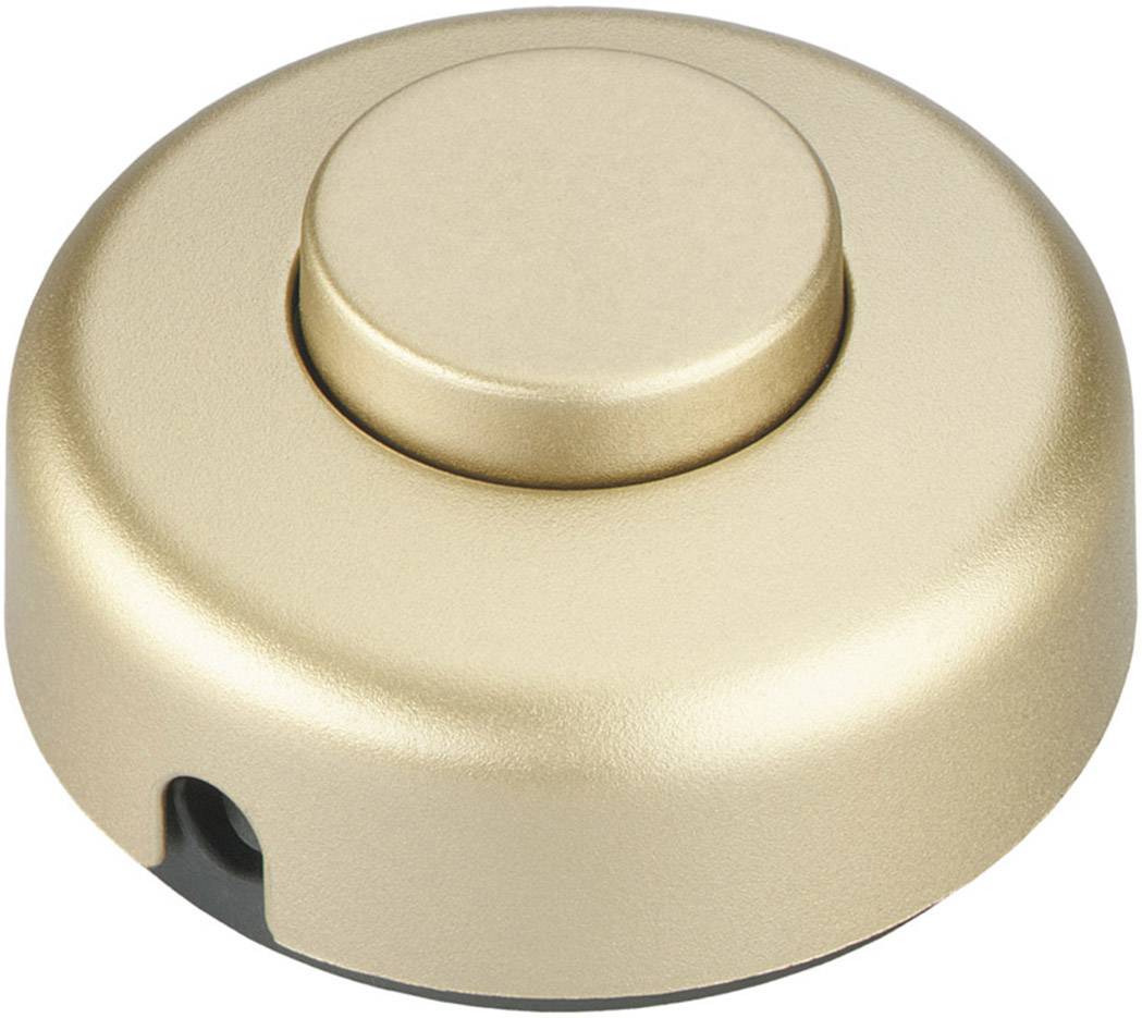 interBär 5062-010.01 Footswitch Gold 1 x Off/On 2 A 1 pc(s)