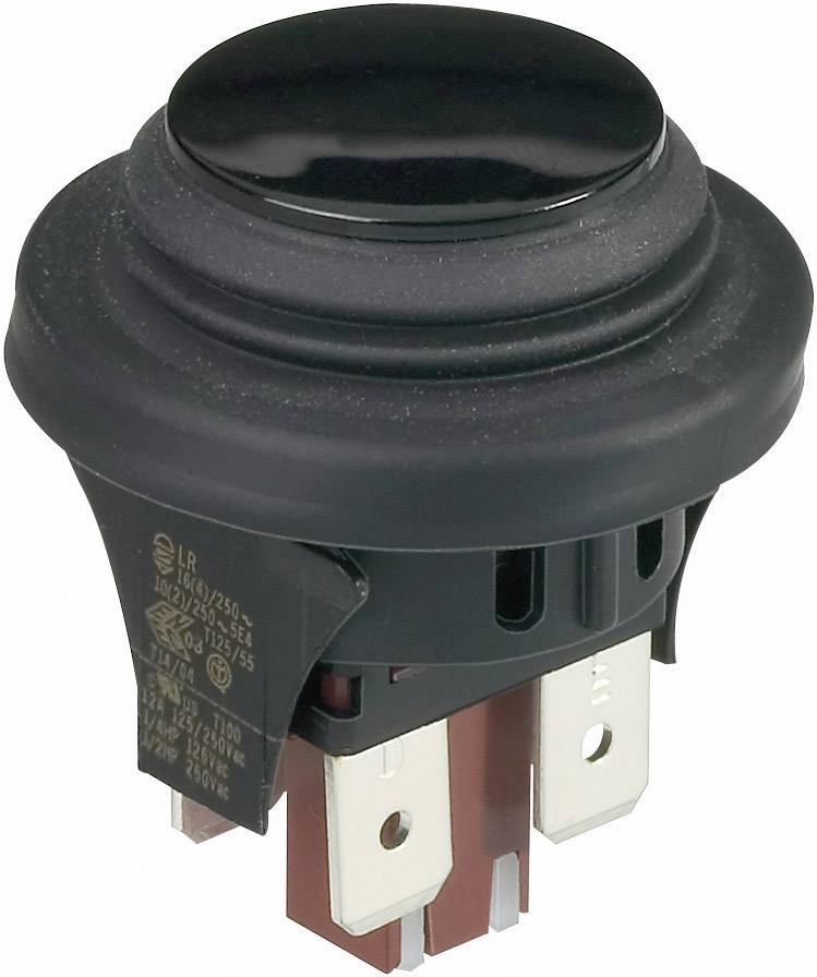 interBär 3656-001.22 3656-001.22 Pushbutton 250 V AC 16 A 2 x Off/(On) momentary IP65 1 pc(s)