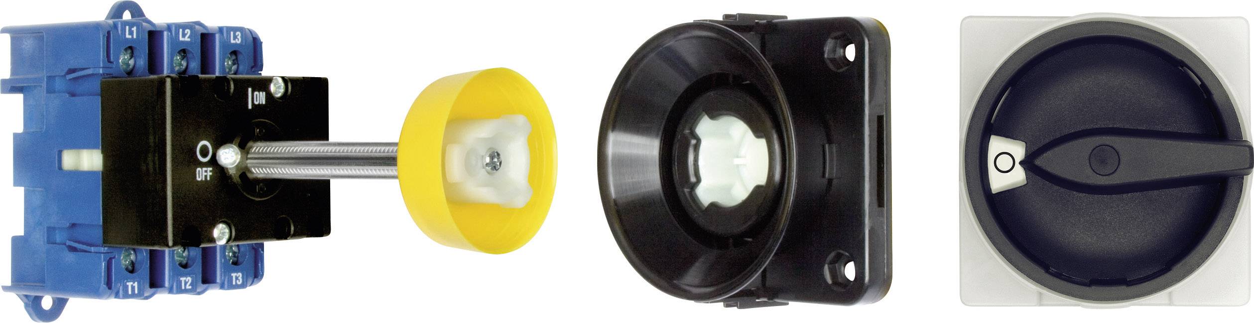 Kraus & Naimer KG80.T103/09.VE Isolator switch + door interlock 80 A 1 x 90 ° Black 1 pc(s)