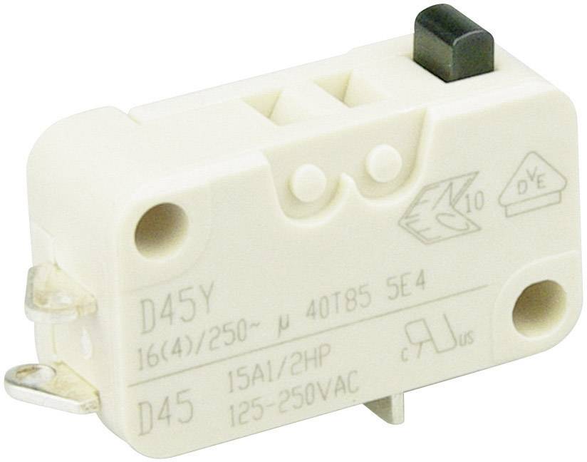 ZF D453-B8AA Microswitch D453-B8AA 250 V AC 16 A 1 x On/(On) momentary
