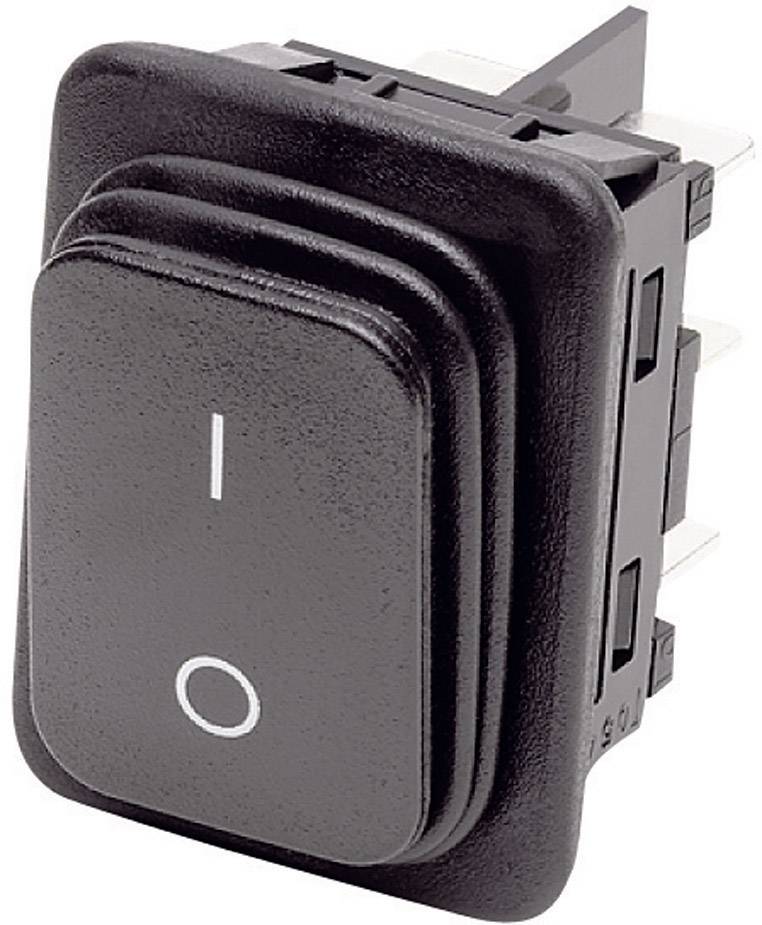 Marquardt 1939.3119 Toggle switch 1939.3119 250 V AC 12 A 2 x On/Off/On IP65 latch/0/latch 1 pc(s)