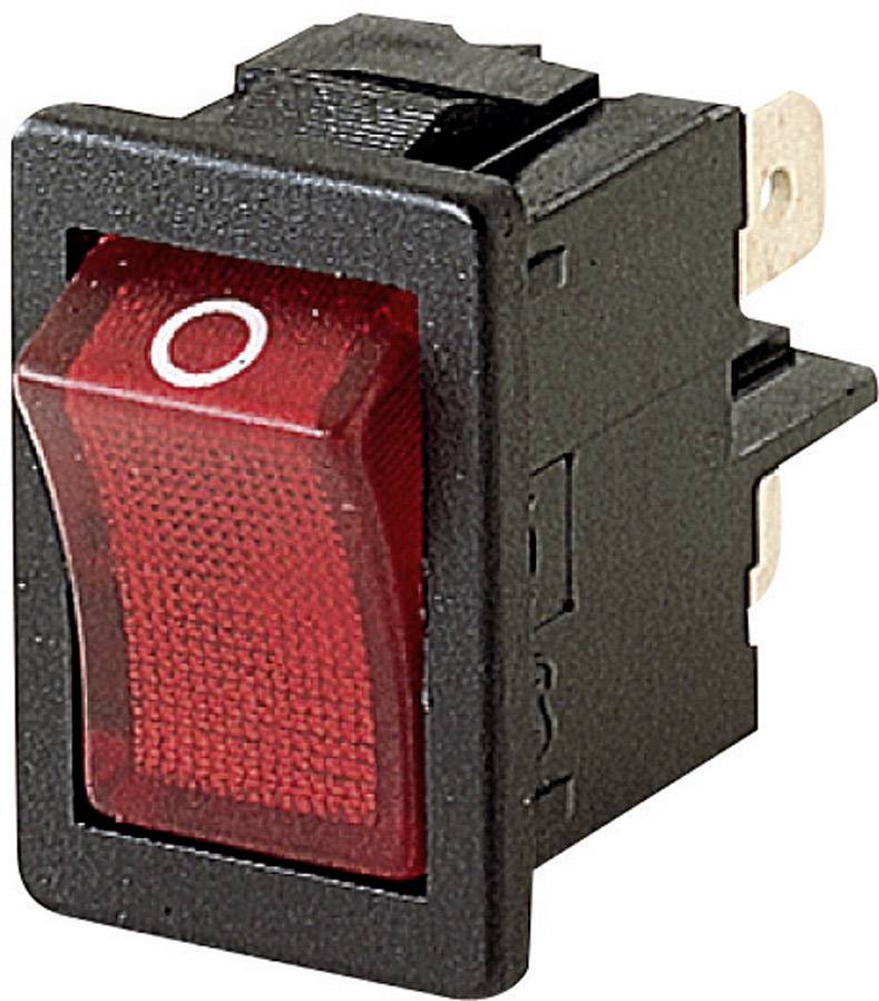 Marquardt 1855.1102 Toggle switch 1855.1102 250 V AC 4 A 2 x Off/On IP40 latch 1 pc(s)