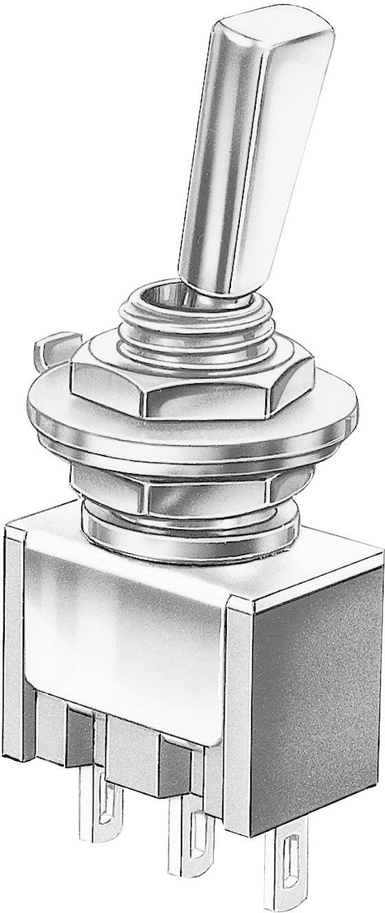 Marquardt 9040.2101 Toggle switch 30 V DC 4 A 1 x On/On latch 1 pc(s)