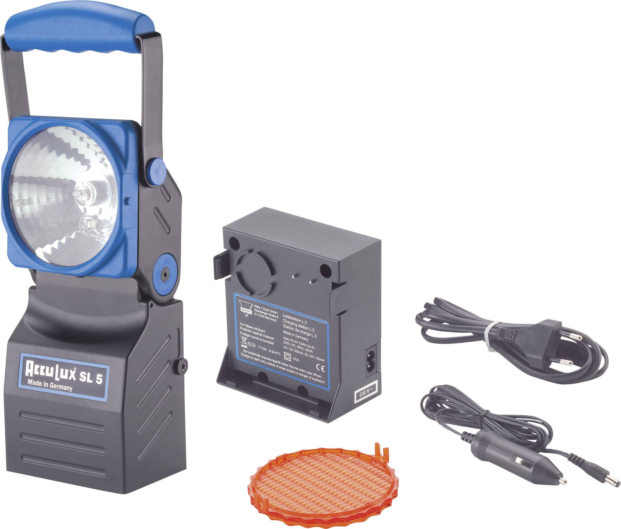 AccuLux LED (monochrome) Cordless handheld searchlight SL 5 456481