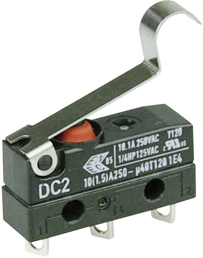 ZF DC2C-A1SC Microswitch DC2C-A1SC 250 V AC 10 A 1 x On/(On) IP67 momentary 1 pc(s)