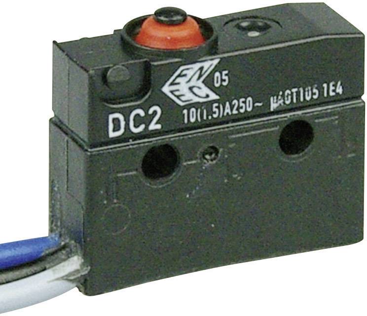 ZF DC2C-C3AA Microswitch DC2C-C3AA 250 V AC 10 A 1 x On/(On) IP67 momentary 1 pc(s)