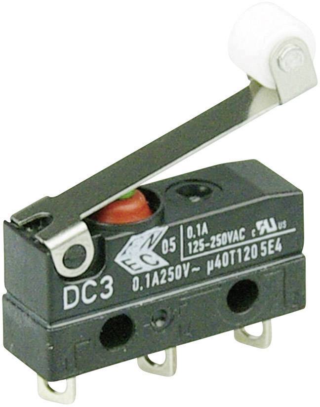 ZF DC3C-A1RC Microswitch DC3C-A1RC 250 V AC 0.1 A 1 x On/(On) IP67 momentary 1 pc(s)