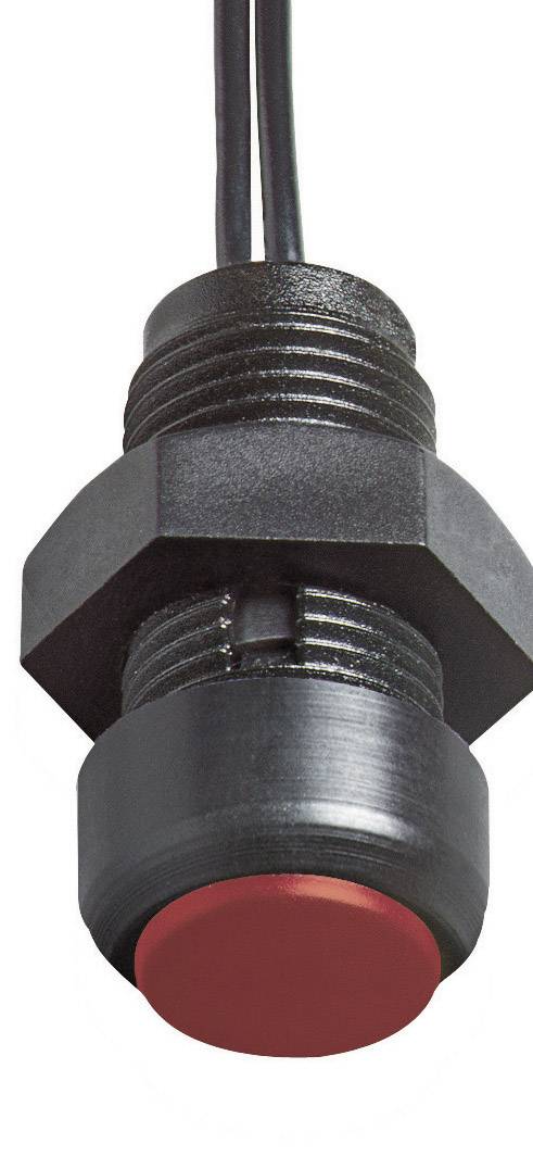 Elobau 145MT00A-RD Pushbutton 48 V DC/AC 0.5 A 1 x Off/(On) momentary IP67 1 pc(s)