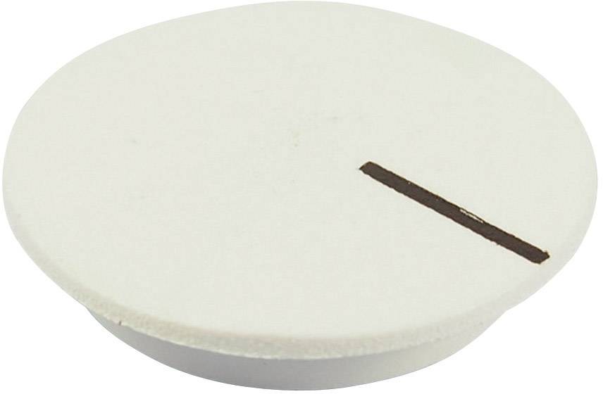 Cliff CL177803 Cover + hand White, Black Suitable for K12 rotary knob