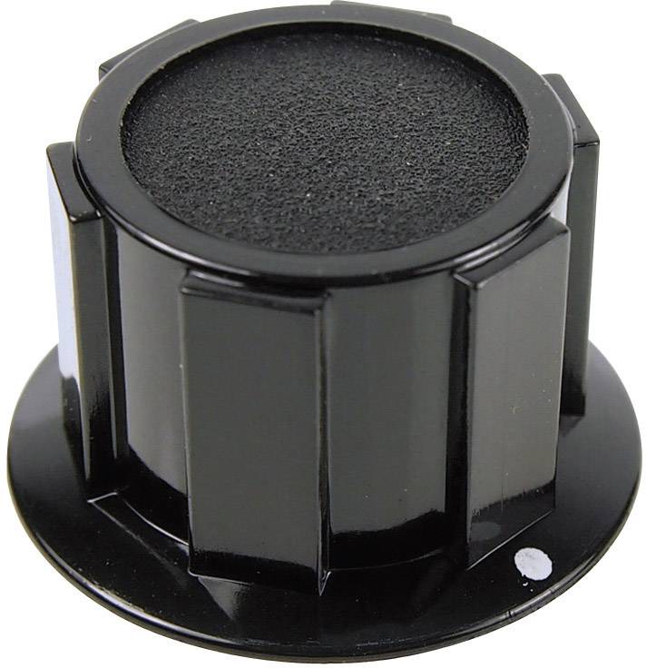 Cliff FC1611 Knob Blk K1C 6mm Screw Fix