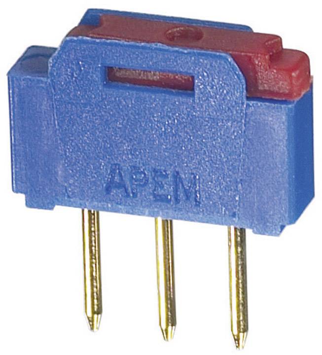 APEM NK236H NK236H Slide switch 12 V AC 0.5 A 1 x On/On