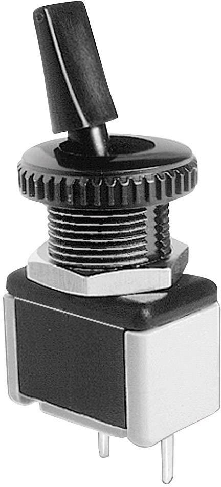 APEM 4631A-22 4631A-22 Toggle switch 250 V AC 3 A 1 x Off/On latch 1 pc(s)