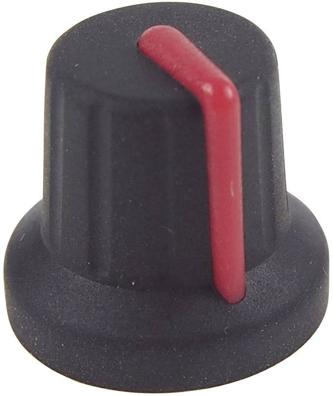 Cliff FC72602S FC72602S Control knob Black, Red (Ø x H) 16 mm x 15.1 mm