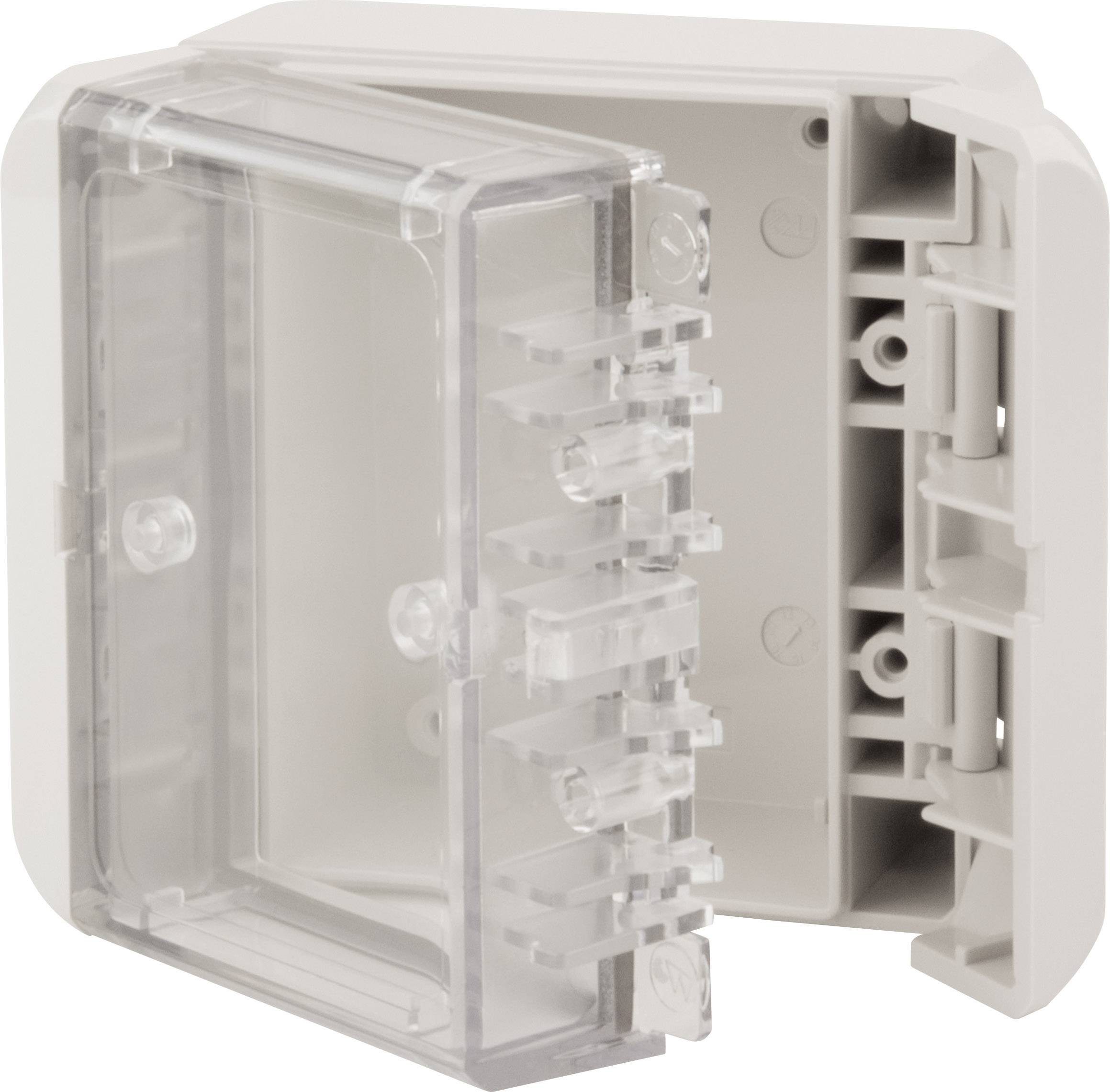 Bopla Bocube B 080805 PC-V0-G-7035 96021115 Outdoor casing 80 x 89 x 47 Polycarbonate V0 Grey-white (RAL 7035) 1 pc(s)