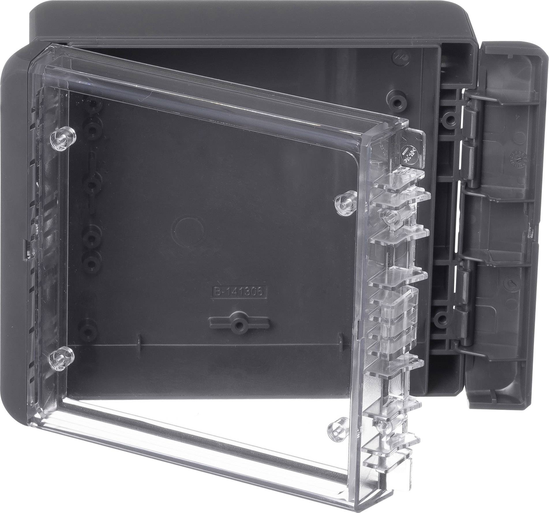 Bopla Bocube B 141306 PC-V0-G-7024 96023224 Outdoor casing 125 x 151 x 60 Polycarbonate V0 Graphite grey (RAL 7024) 1 pc(s)